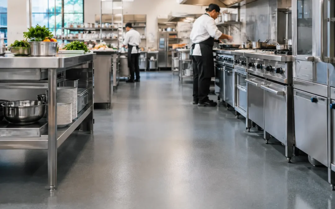 Industrial Kitchen Flooring Guide for Busy Teams